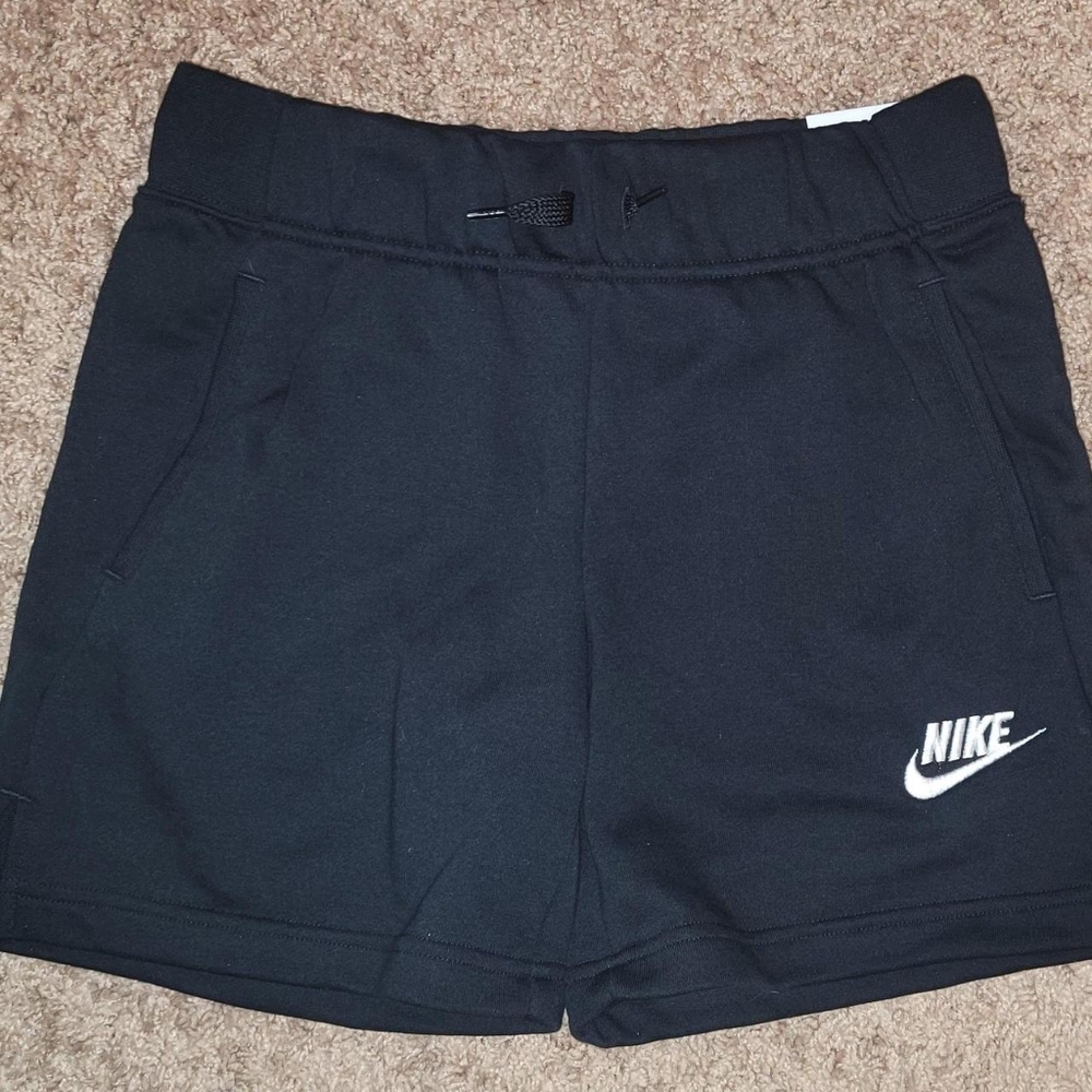 Nike Girl's Athletic Black Shorts